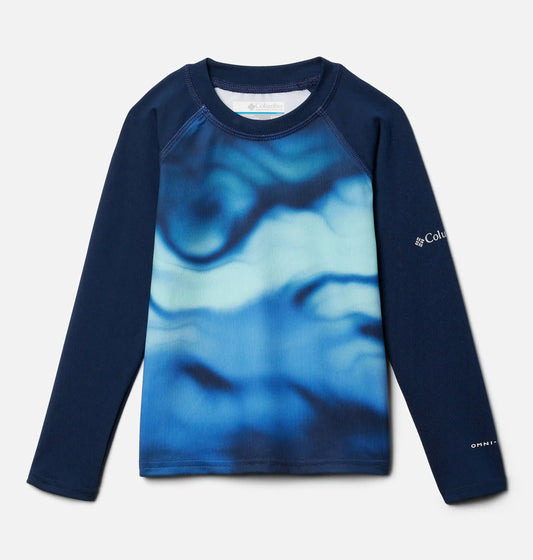 Kids' Toddler Sandy Shores Printed Long Sleeve Sunguard Shirt