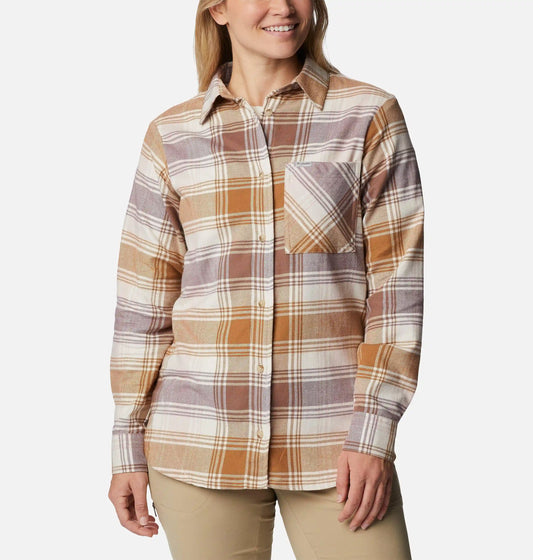Women's Calico Basin Flannel Long Sleeve Shirt