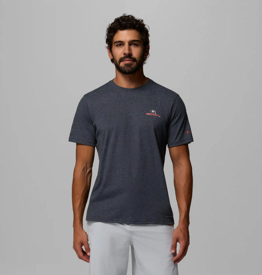 Men's Collegiate PFG Short Sleeve Shirt - Georgia