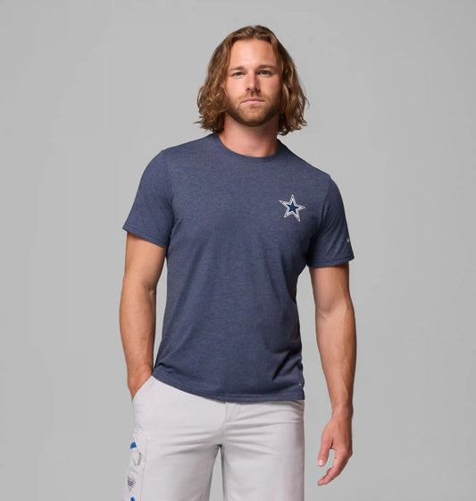 Men's Collegiate PFG Short Sleeve Shirt - Dallas Cowboys