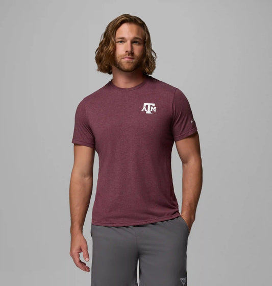 Men's Collegiate PFG Short Sleeve Shirt - Texas A&M