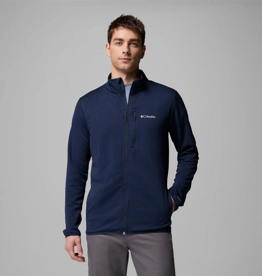 Men's Essential Hike Grid Fleece Full Zip Jacket - Tall