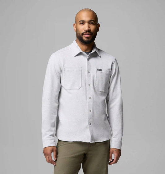 Men's Twill River Long Sleeve Knit Shirt