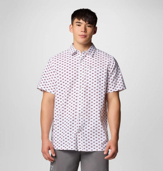 Men's PFG Super Slack Tide Short Sleeve Shirt - San Francisco 49ers