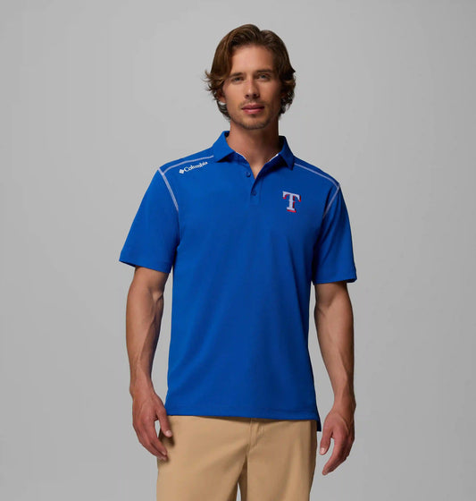 Men's Shotgun Polo - Texas Rangers